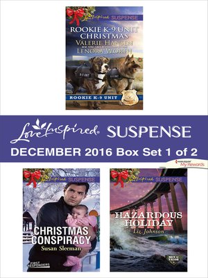 cover image of Harlequin Love Inspired Suspense December 2016, Box Set 1 of 2